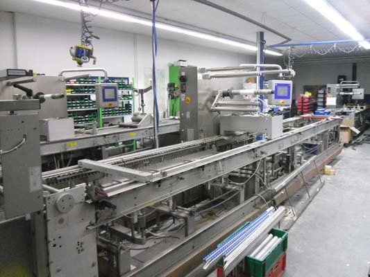 Eine Maschine in der Werkstatt während der Produktion